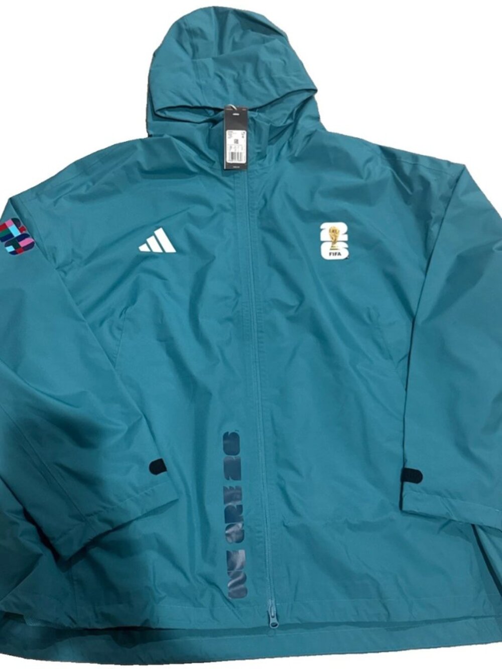 Adidas Official FIFA World Cup Rain Jacket